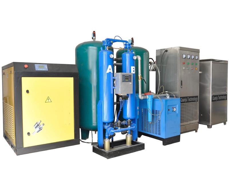 廣州佳環(huán)大公斤級(jí)臭氧發(fā)生器，8.5公斤臭氧發(fā)生器，氧氣源8.5KG臭氧發(fā)生器出貨視頻